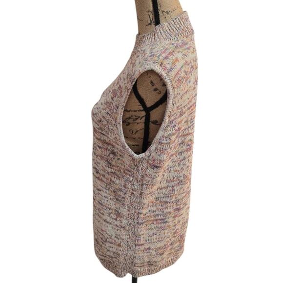 Talbots Marl Mock Neck‎ Shell Sweater Vest Size Large New! - Picture 4 of 7